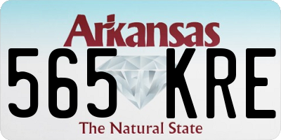 AR license plate 565KRE