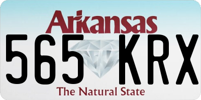 AR license plate 565KRX