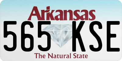 AR license plate 565KSE