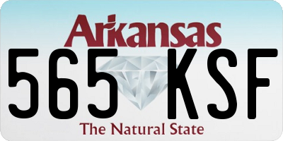 AR license plate 565KSF