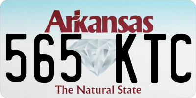 AR license plate 565KTC