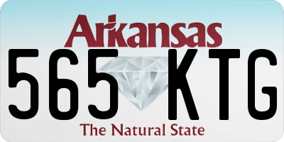 AR license plate 565KTG