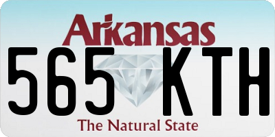 AR license plate 565KTH