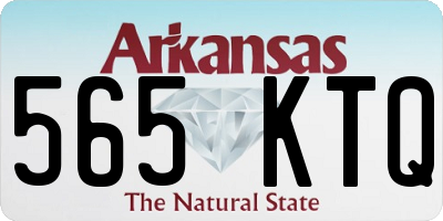 AR license plate 565KTQ