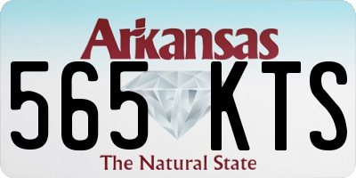 AR license plate 565KTS