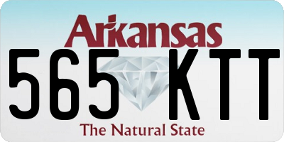 AR license plate 565KTT