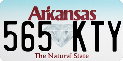 AR license plate 565KTY