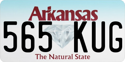 AR license plate 565KUG