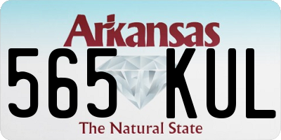 AR license plate 565KUL