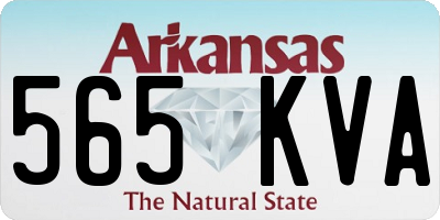 AR license plate 565KVA