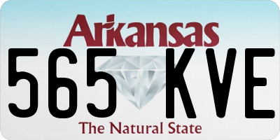 AR license plate 565KVE