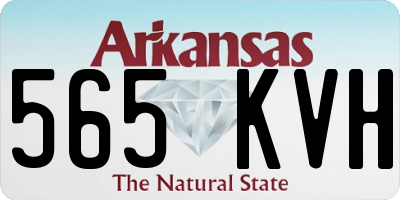 AR license plate 565KVH