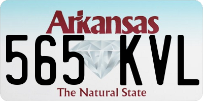 AR license plate 565KVL