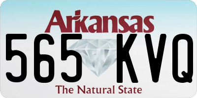 AR license plate 565KVQ