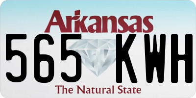 AR license plate 565KWH
