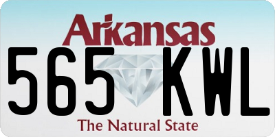 AR license plate 565KWL