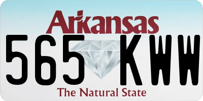 AR license plate 565KWW