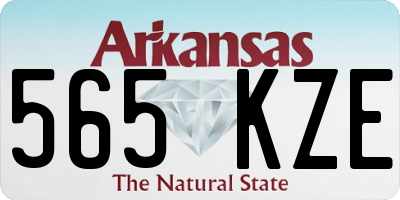 AR license plate 565KZE