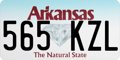 AR license plate 565KZL