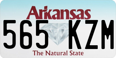 AR license plate 565KZM