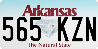 AR license plate 565KZN
