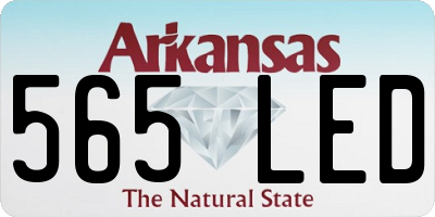 AR license plate 565LED