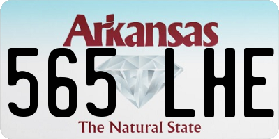 AR license plate 565LHE