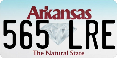 AR license plate 565LRE