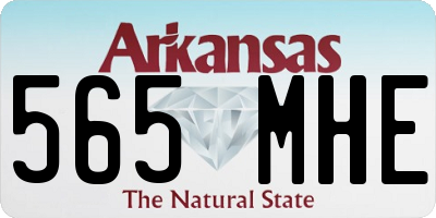 AR license plate 565MHE