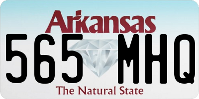 AR license plate 565MHQ