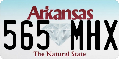 AR license plate 565MHX