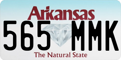 AR license plate 565MMK