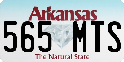 AR license plate 565MTS