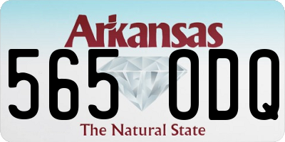 AR license plate 565ODQ