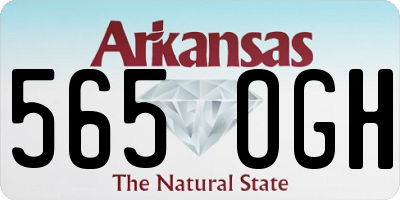 AR license plate 565OGH