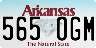 AR license plate 565OGM