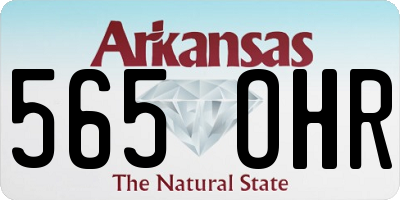 AR license plate 565OHR