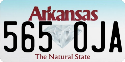 AR license plate 565OJA