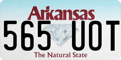 AR license plate 565UOT