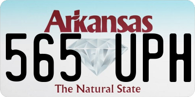 AR license plate 565UPH