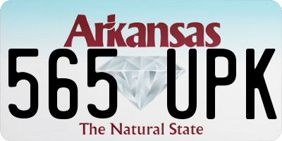 AR license plate 565UPK