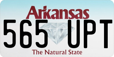 AR license plate 565UPT