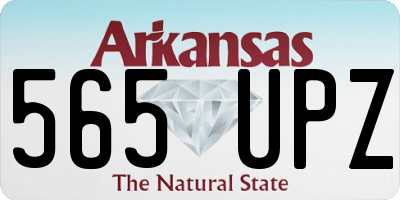 AR license plate 565UPZ