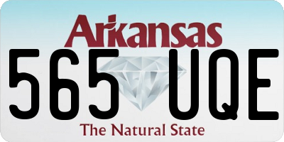AR license plate 565UQE