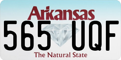 AR license plate 565UQF