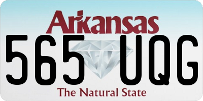 AR license plate 565UQG