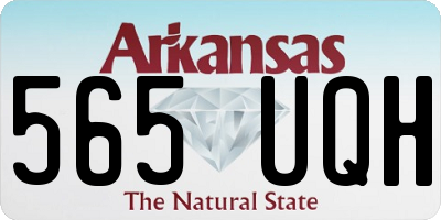 AR license plate 565UQH