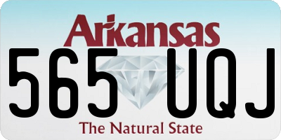 AR license plate 565UQJ