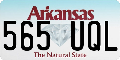 AR license plate 565UQL