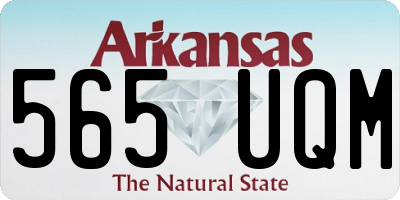 AR license plate 565UQM
